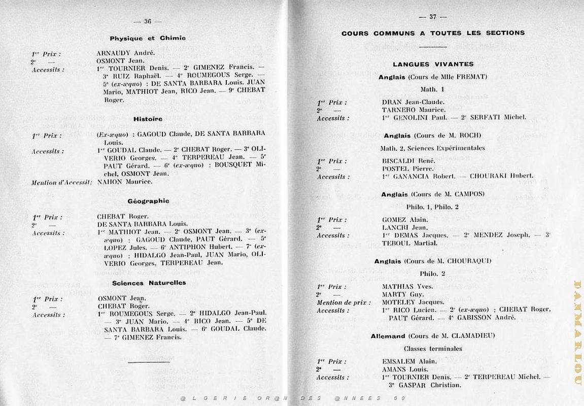LYCEE LAMORICIERE DISTRIBUTIONS PRIX  29 JUIN 1955   (21).JPG